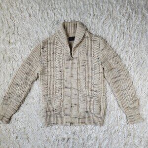 Vintage Chunky Pendleton Wool Cardigan knit Sweater Size Small